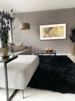 Sofabord MALIBU Sort marmor