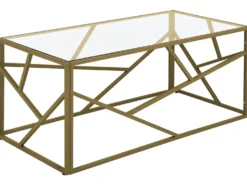 Sofabord ORLAND Glas Guld