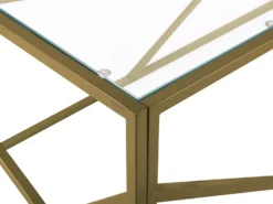 Sofabord ORLAND Glas Guld