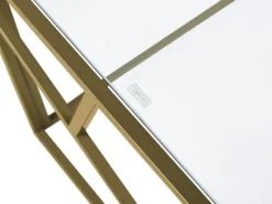 Sofabord ORLAND Glas Guld