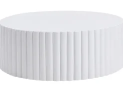 Sofabord POZZA 117 cm 117 cm Hvid