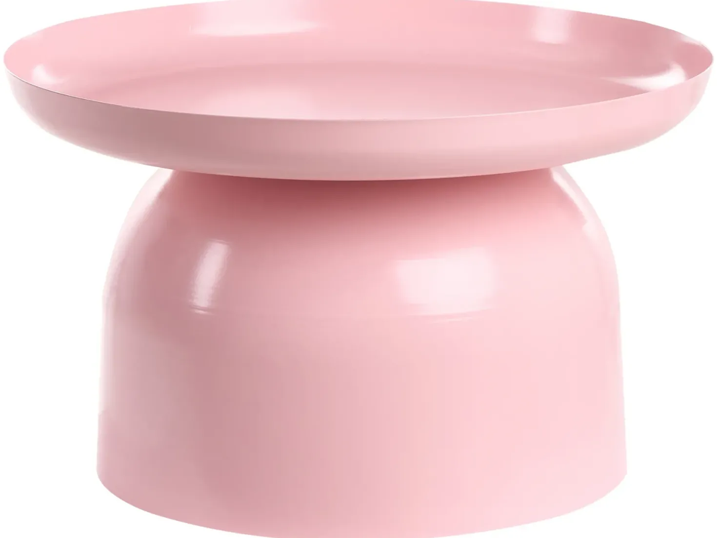 Sofabord TORRENS Metal Pastellrosa