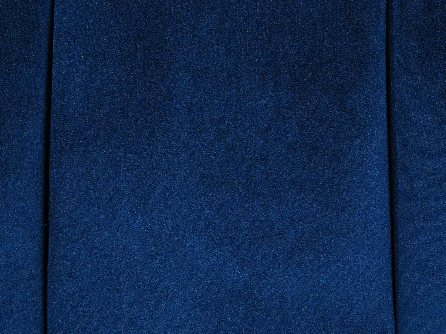 Sofa 3 personers ALSVAG Velour Navy Blå
