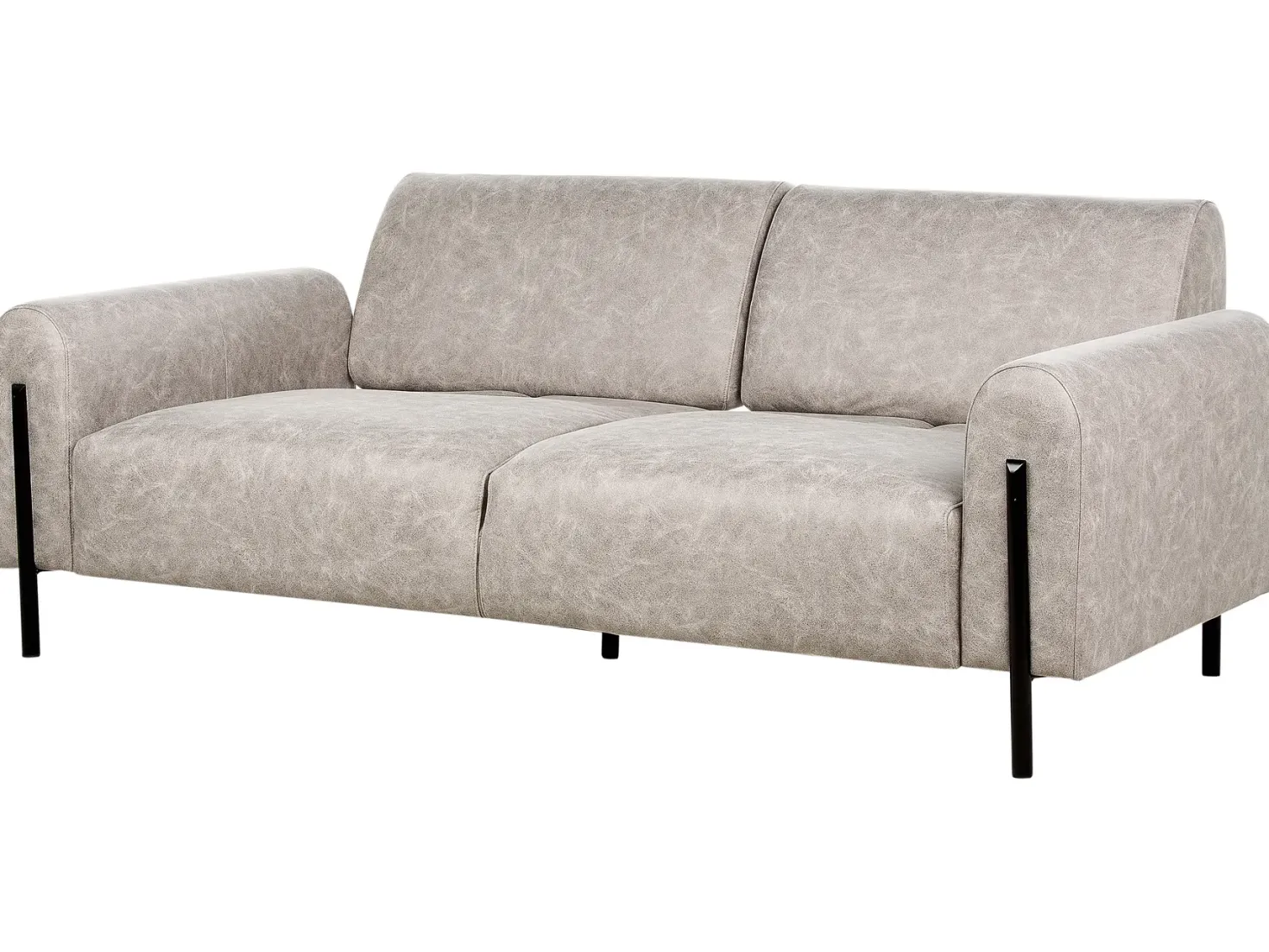 Sofa 3 personers ASKIM Lysegrå