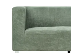 Sofa 3 personers FLORO Chenille Lysegrøn