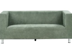 Sofa 3 personers FLORO Chenille Lysegrøn
