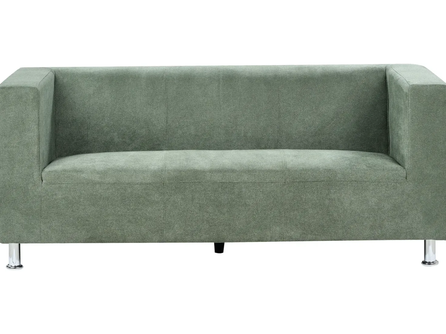 Sofa 3 personers FLORO Chenille Lysegrøn