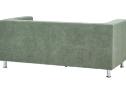 Sofa 3 personers FLORO Chenille Lysegrøn