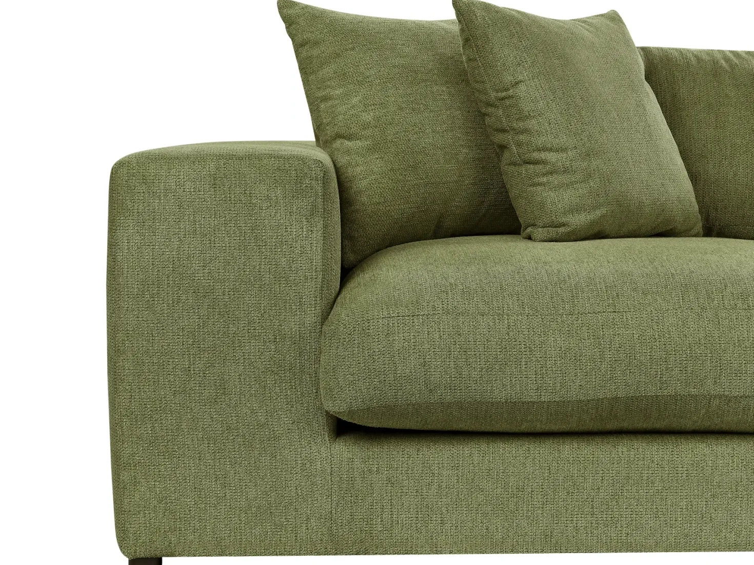Sofa 3 personers GLORVIKA II Mørkegrøn