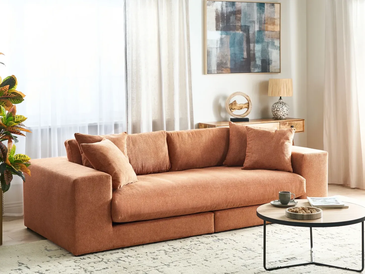 Sofa 3 personers GLORVIKA Orange