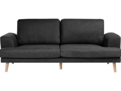 Sofa 3 personers KILDAL Sort