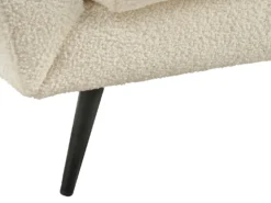 Sofa 3 personers LENVIK Boucle Hvid