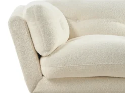 Sofa 3 personers LENVIK Boucle Hvid