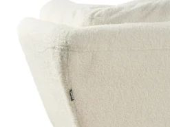 Sofa 3 personers LENVIK Boucle Hvid