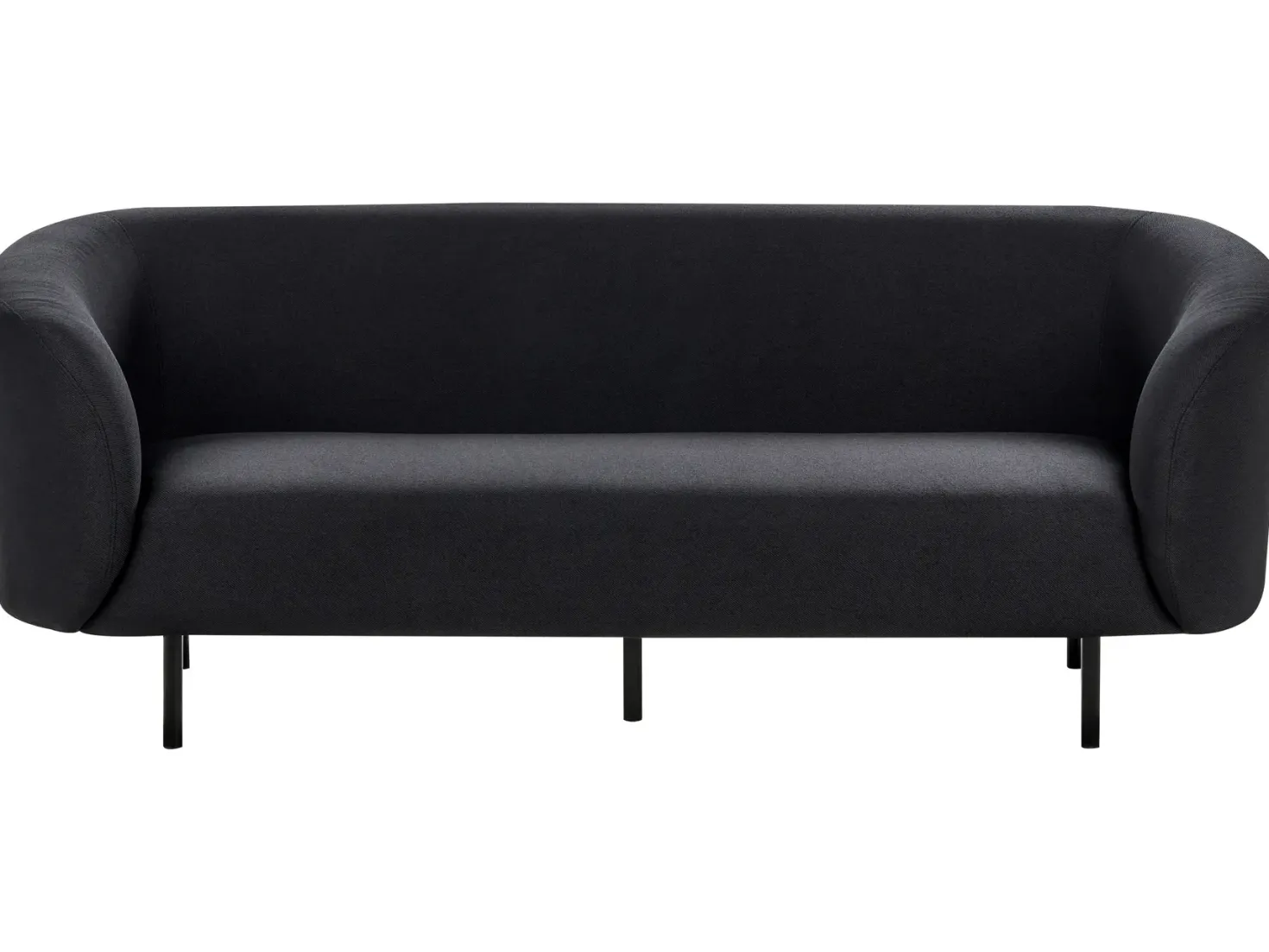Sofa 3 personers LOEN Sort