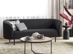 Sofa 3 personers LOEN Sort