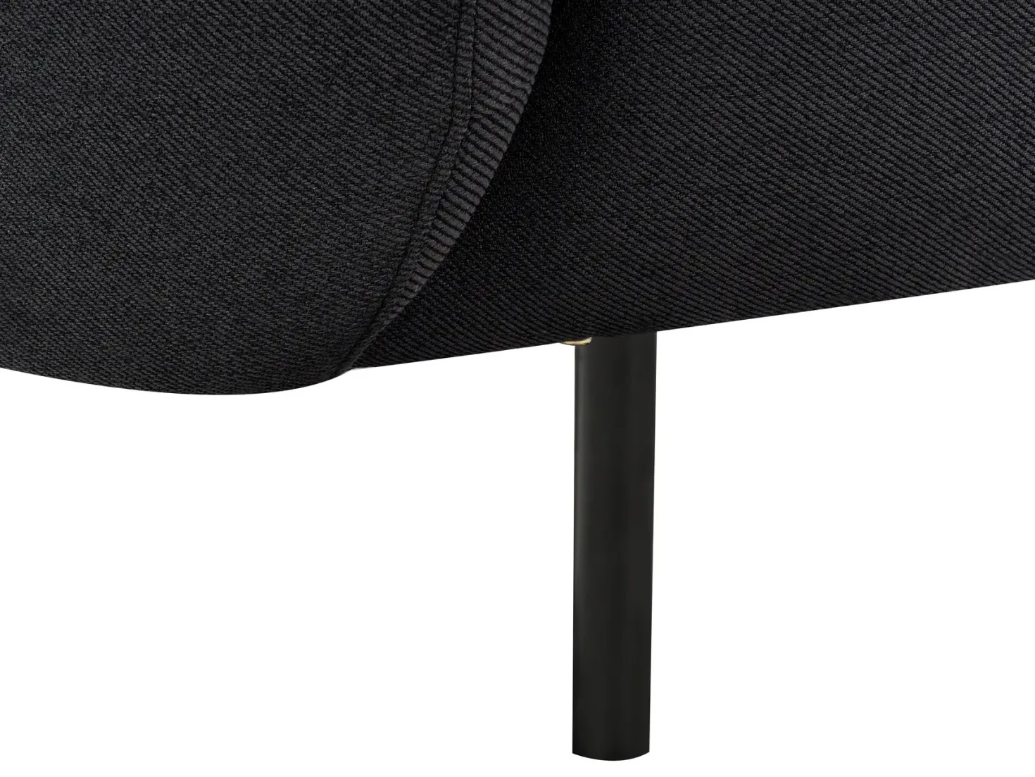 Sofa 3 personers LOEN Sort