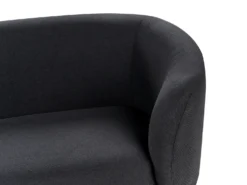 Sofa 3 personers LOEN Sort
