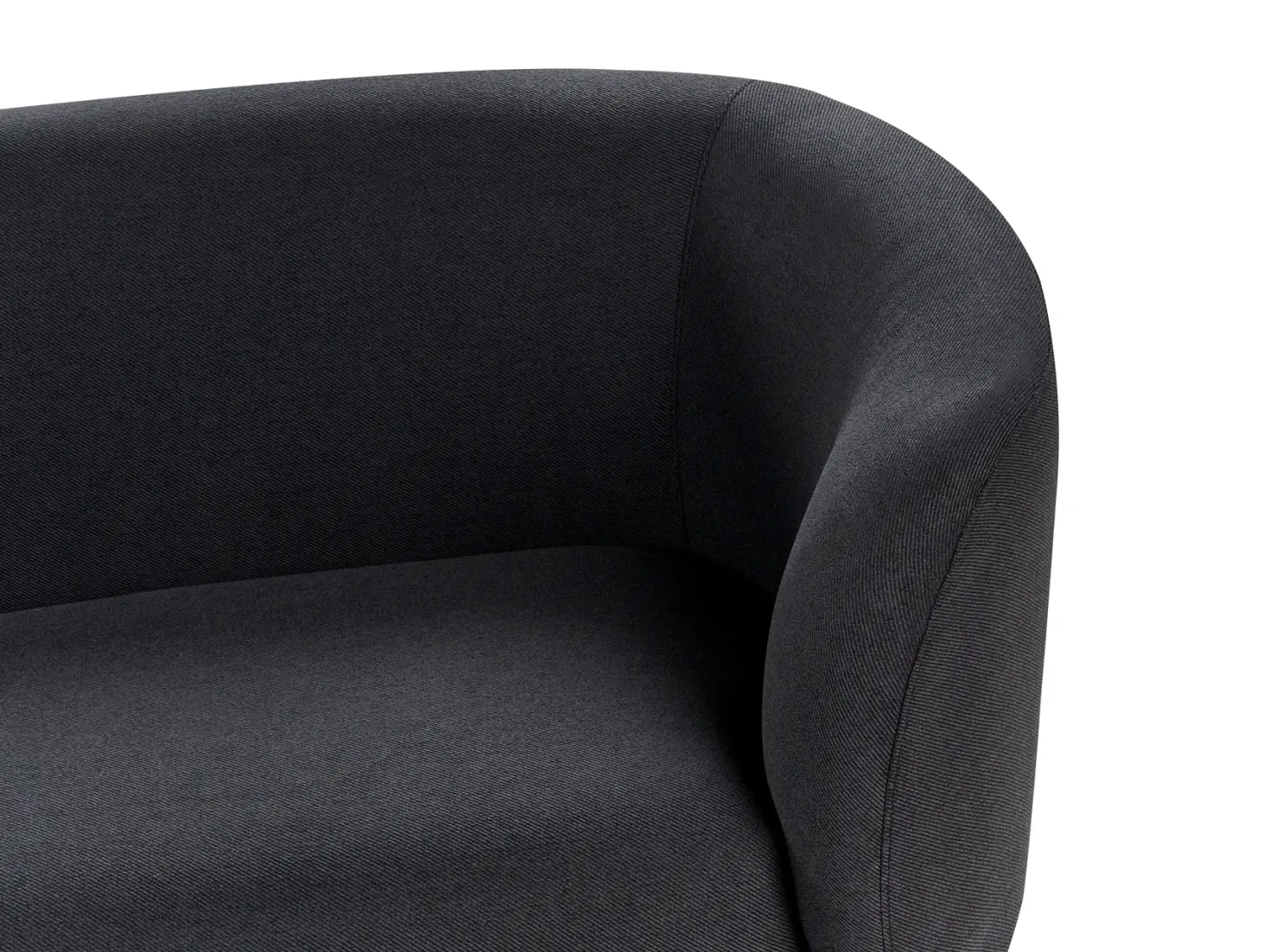 Sofa 3 personers LOEN Sort