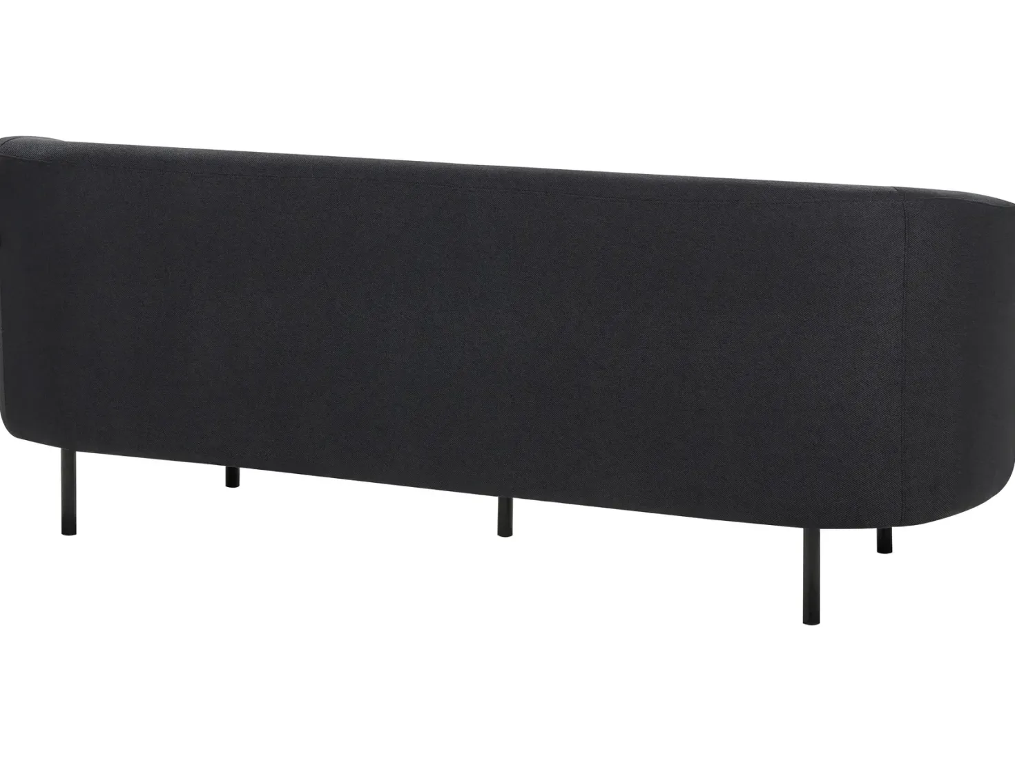 Sofa 3 personers LOEN Sort
