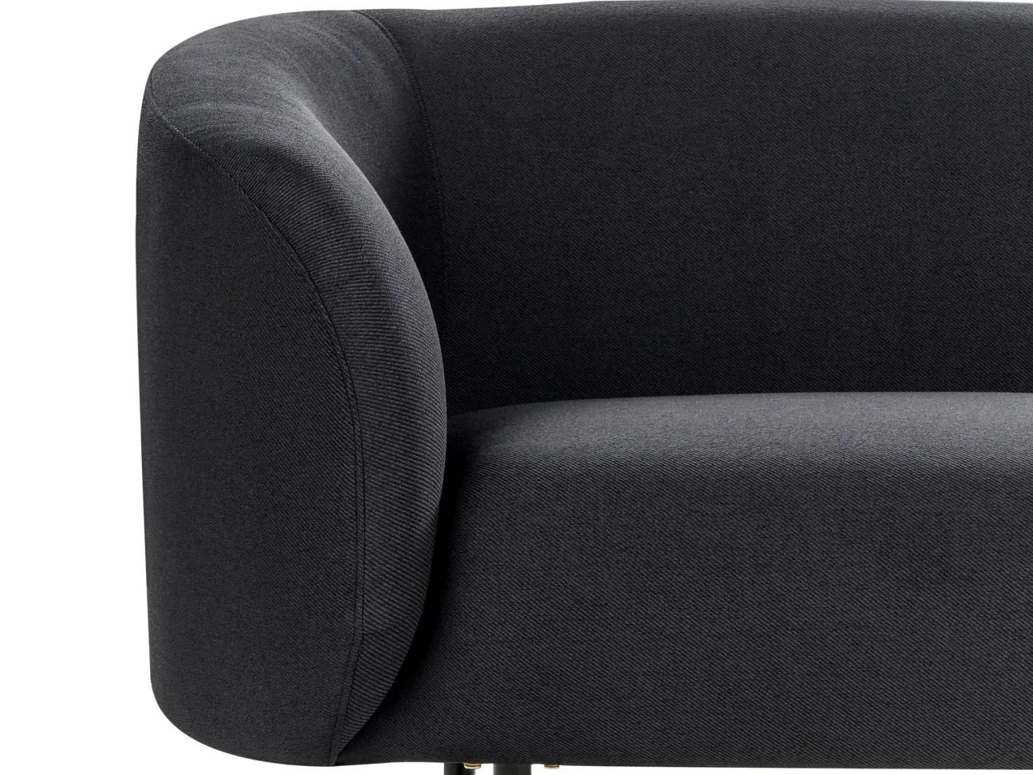 Sofa 3 personers LOEN Sort
