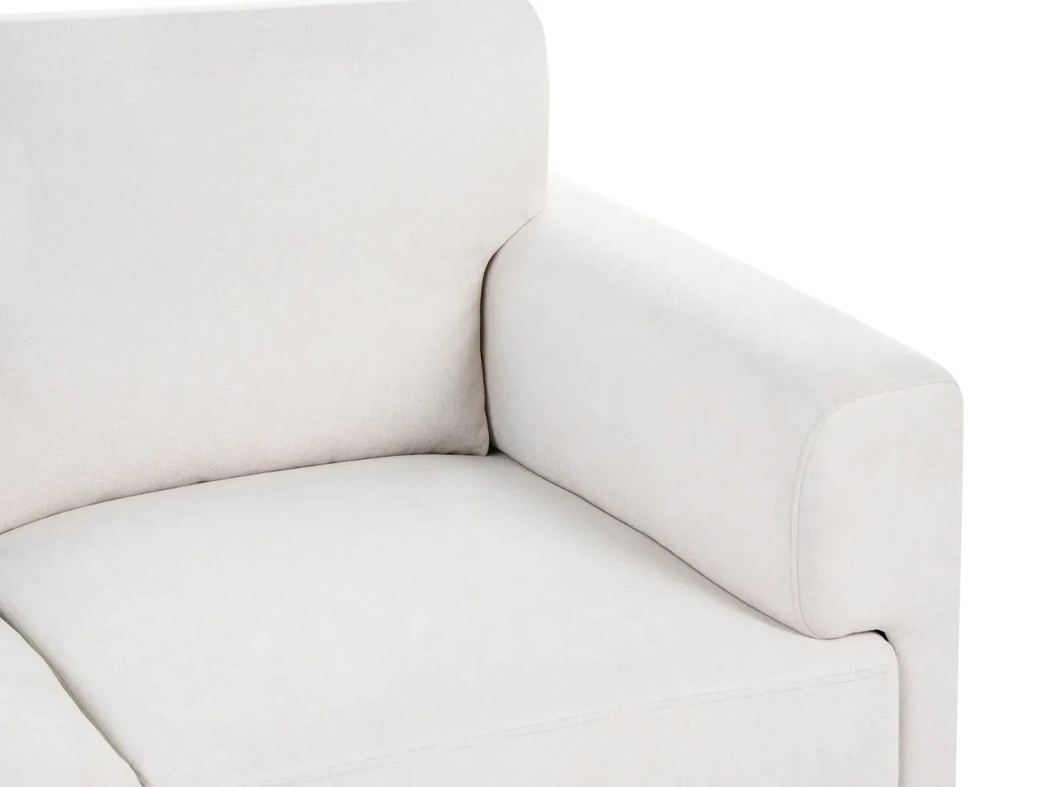Sofa 3 personers LOUSTO Lys Beige