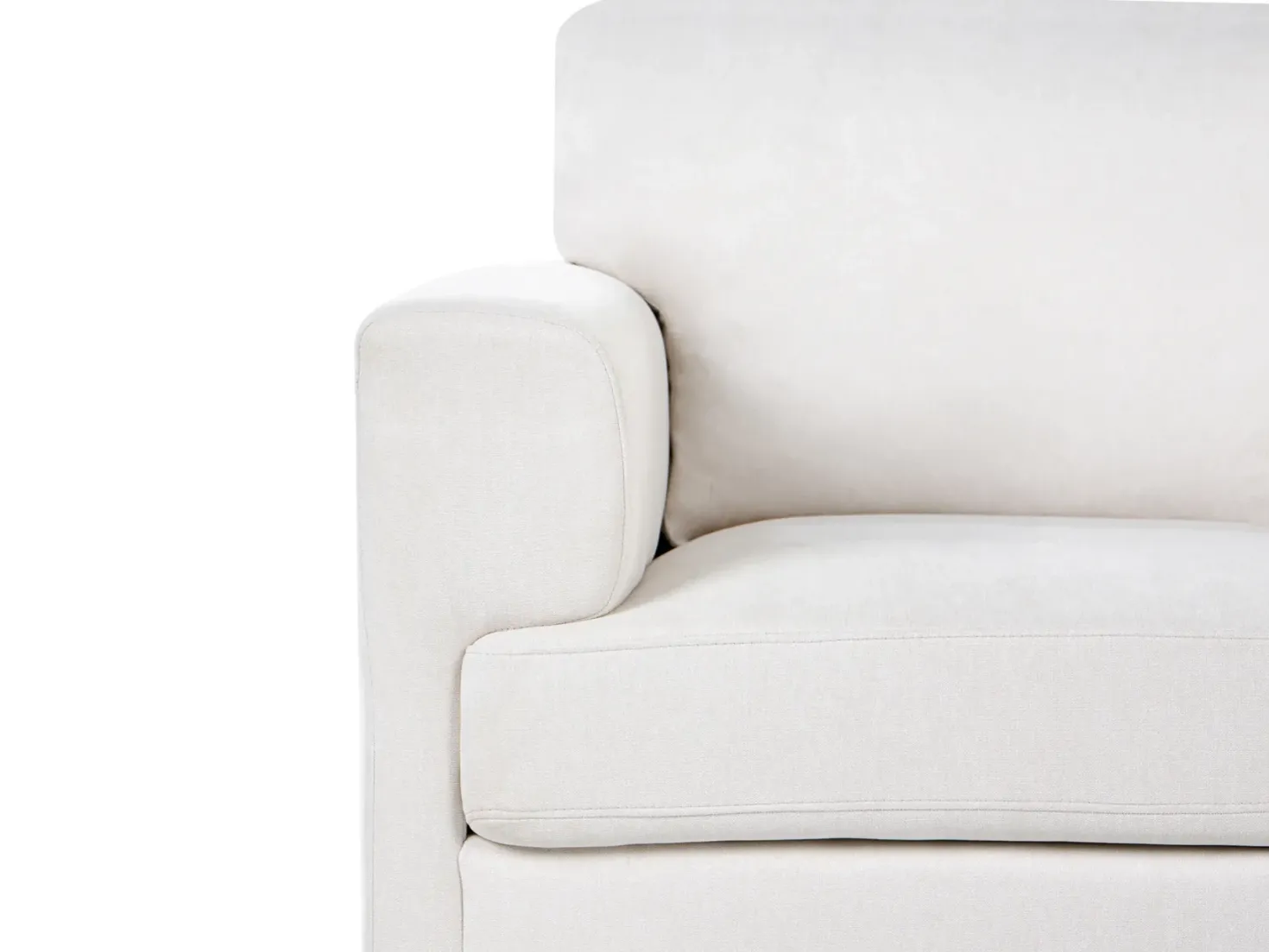 Sofa 3 personers LOUSTO Lys Beige