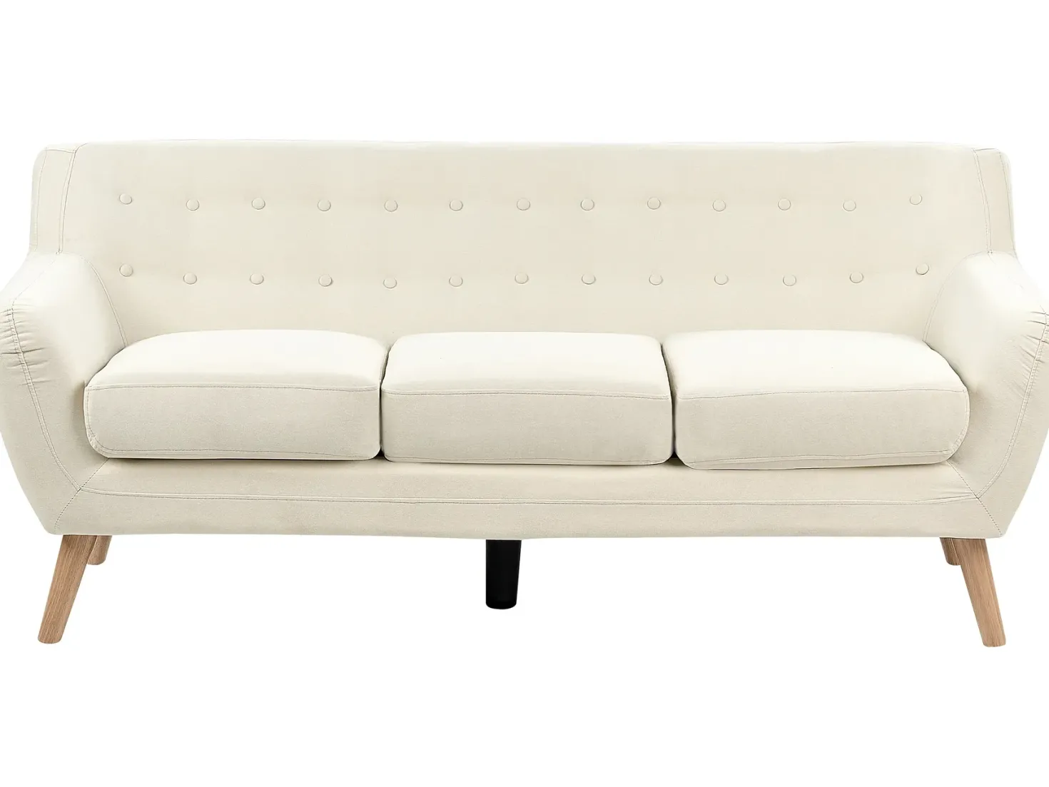 Sofa 3 personers MOTALA Lys Beige