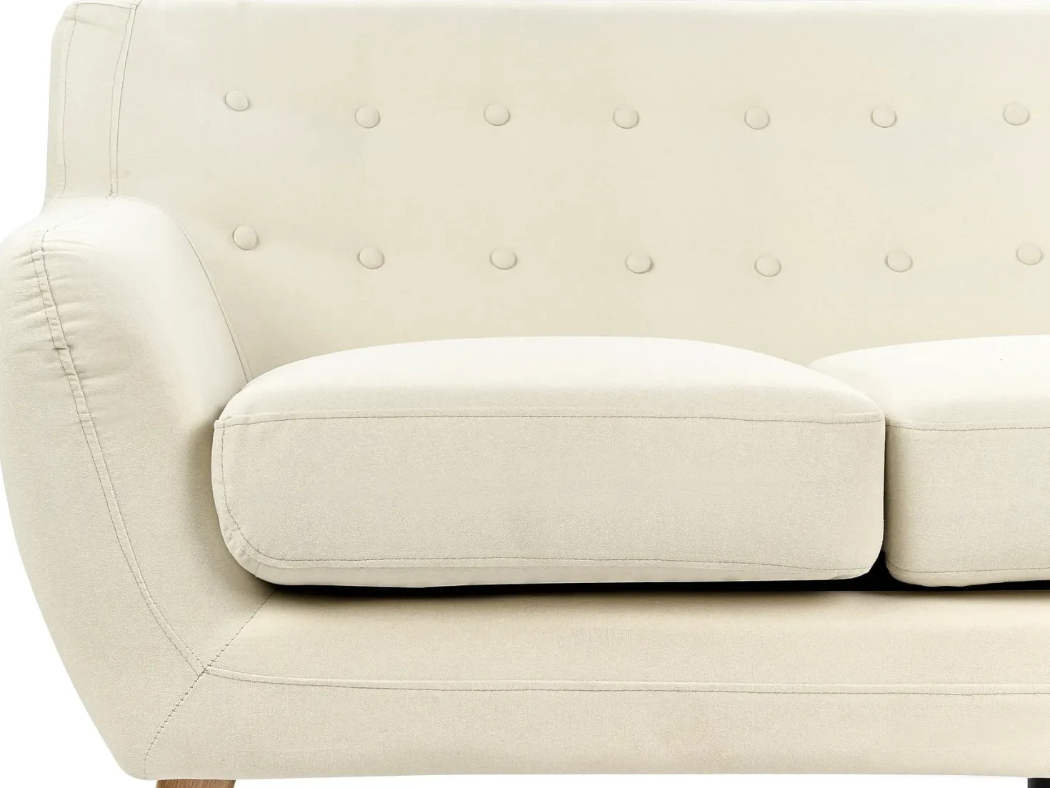 Sofa 3 personers MOTALA Lys Beige