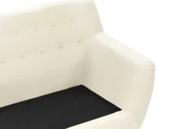Sofa 3 personers MOTALA Lys Beige