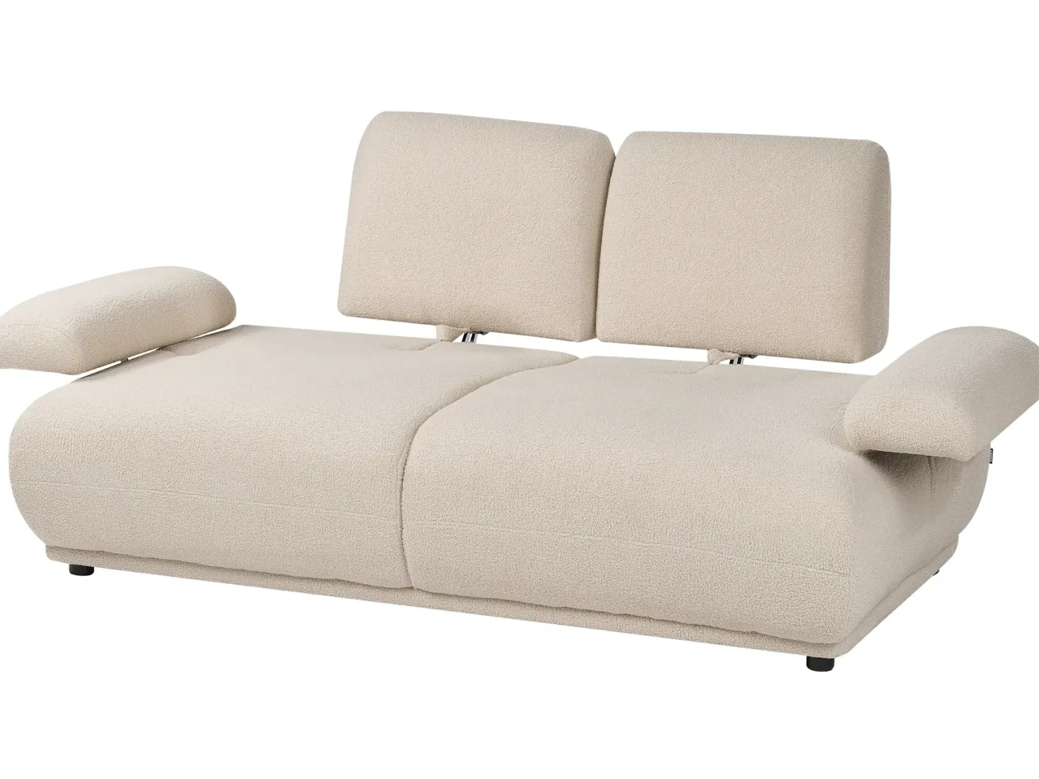 Sofa 2 personers NACKA Boucle Beige