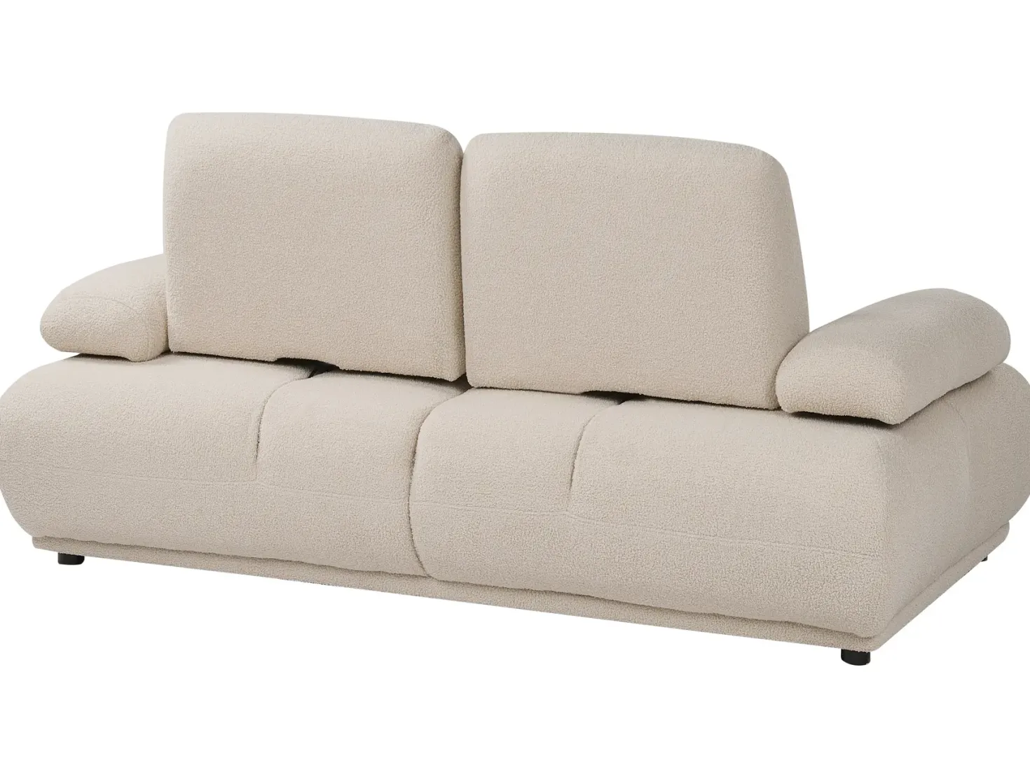 Sofa 2 personers NACKA Boucle Beige