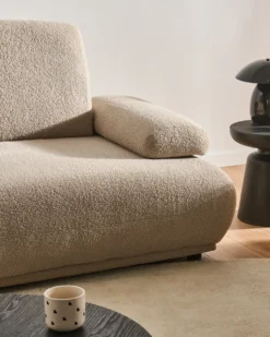 Sofa 2 personers NACKA Boucle Beige