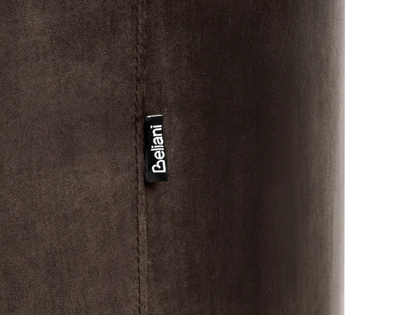 Sofa 2 personers SAVAR Velour Mørkebrun
