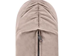 Sofa 3 personers SKIEN Velour Brungrå
