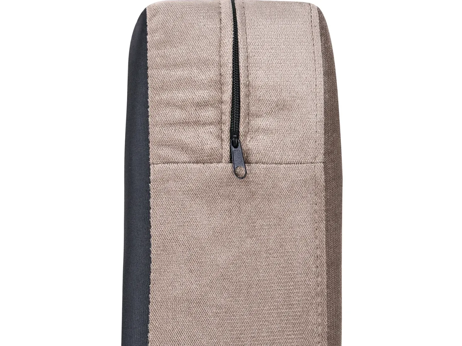 Sofa 3 personers SKIEN Velour Brungrå