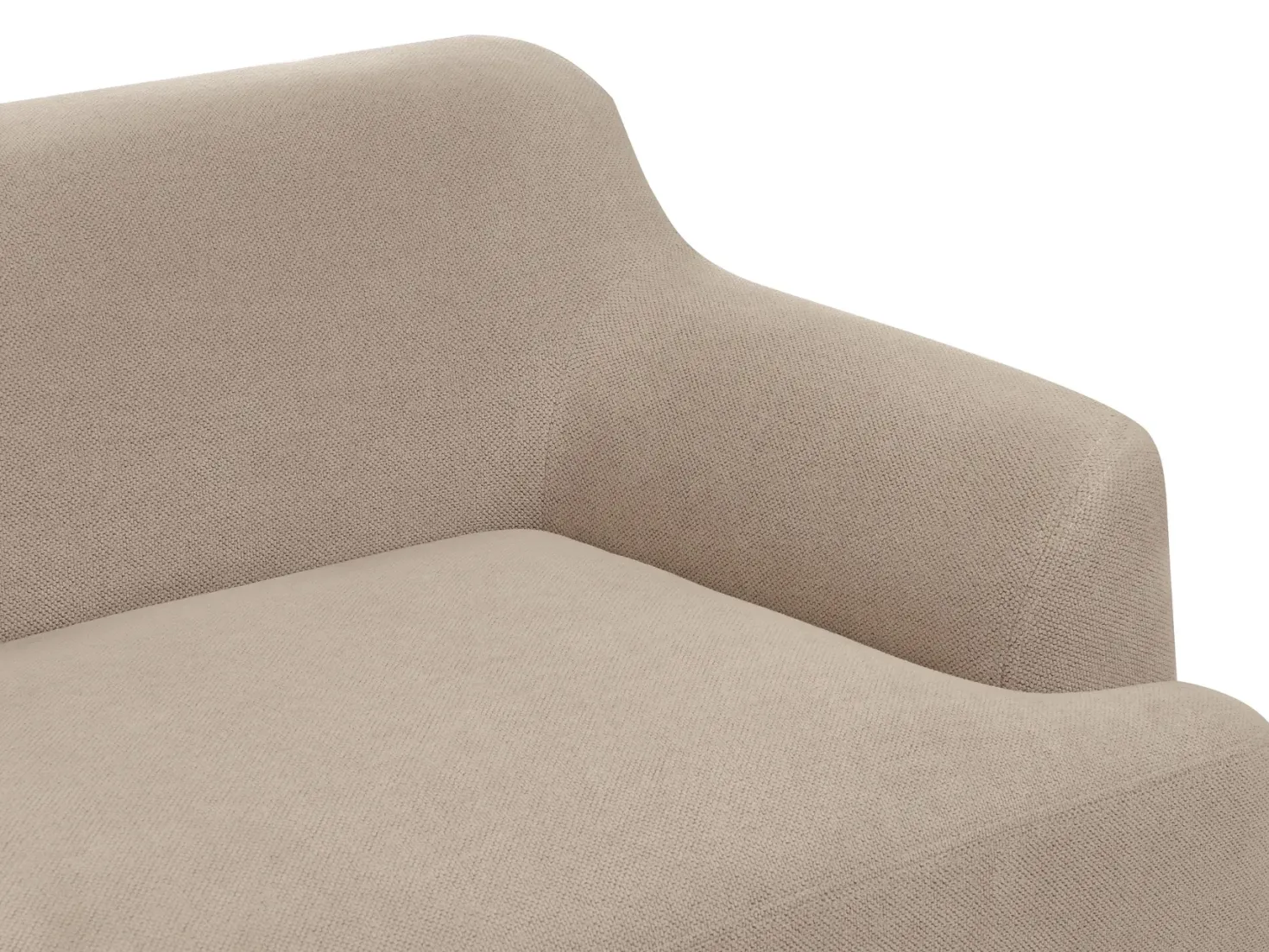 Sofa 3 personers SOSJO Brungrå