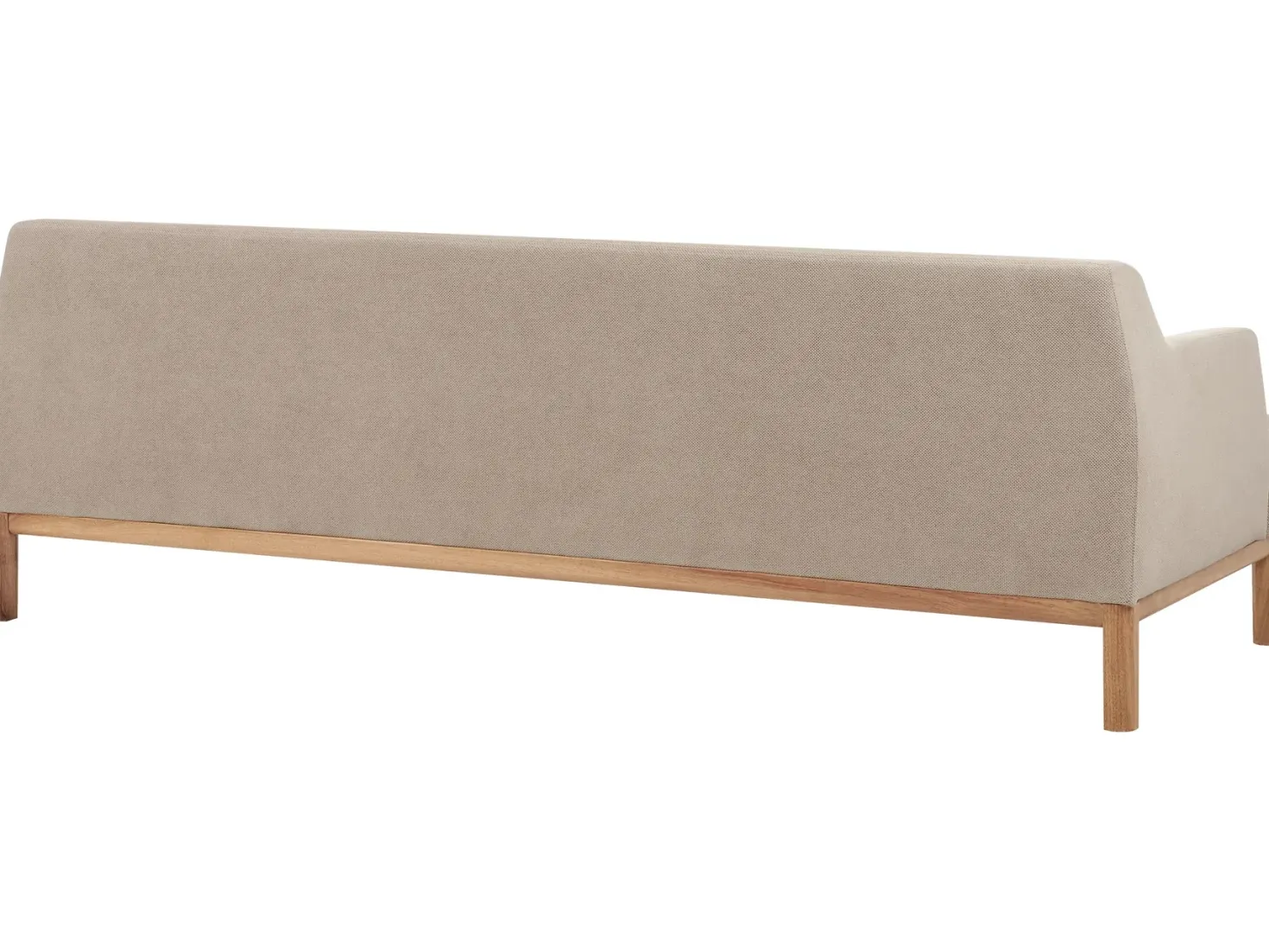 Sofa 3 personers SOSJO Brungrå