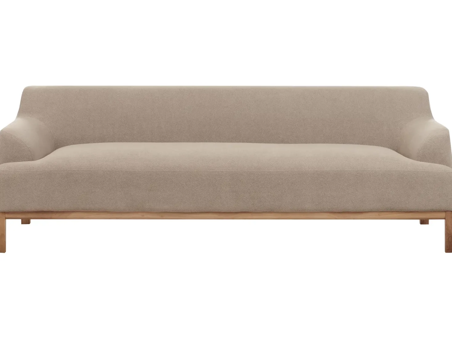 Sofa 3 personers SOSJO Brungrå