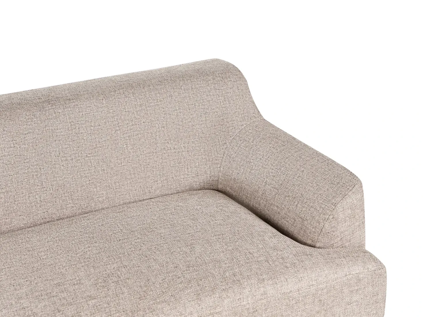 Sofa 3 personers SOSJO Lysebrun