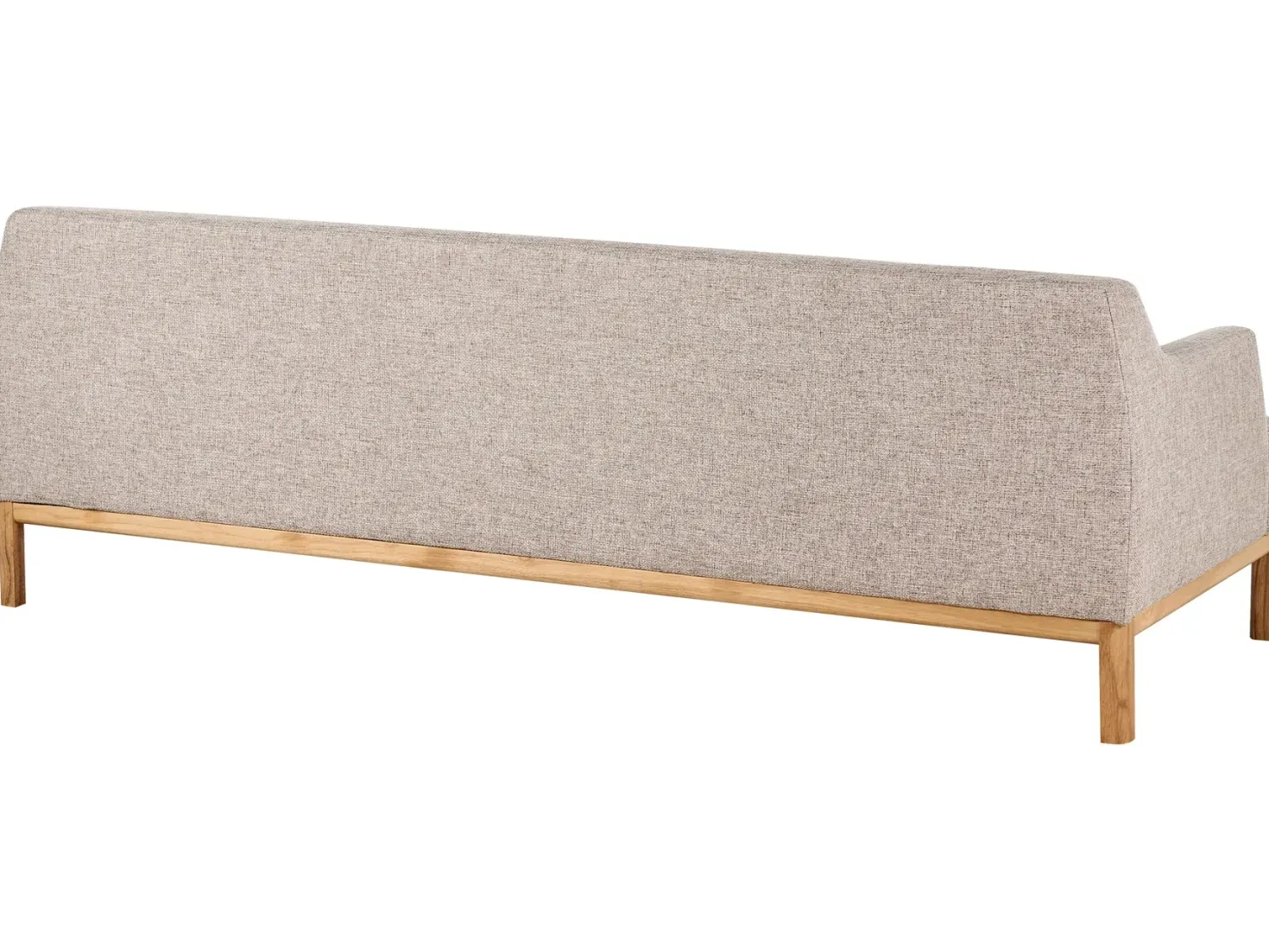 Sofa 3 personers SOSJO Lysebrun