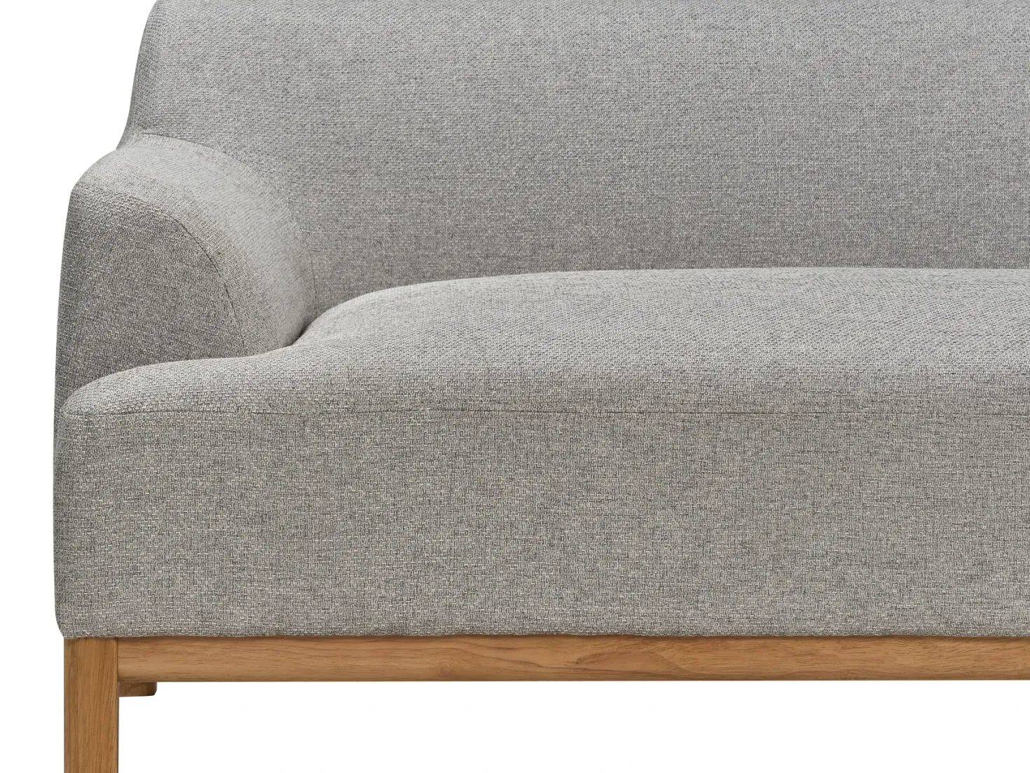 Sofa 3 personers SOSJO Lysegrå