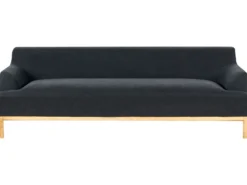 Sofa 3 personers SOSJO Sort