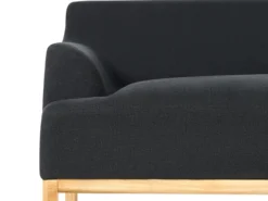 Sofa 3 personers SOSJO Sort