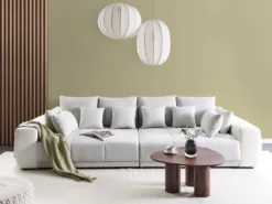 Sofa 4 personers TORPO Lys Beige