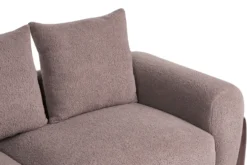 Sofa 3 personers VINLIDEN Boucle Brun