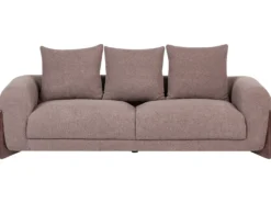 Sofa 3 personers VINLIDEN Boucle Brun