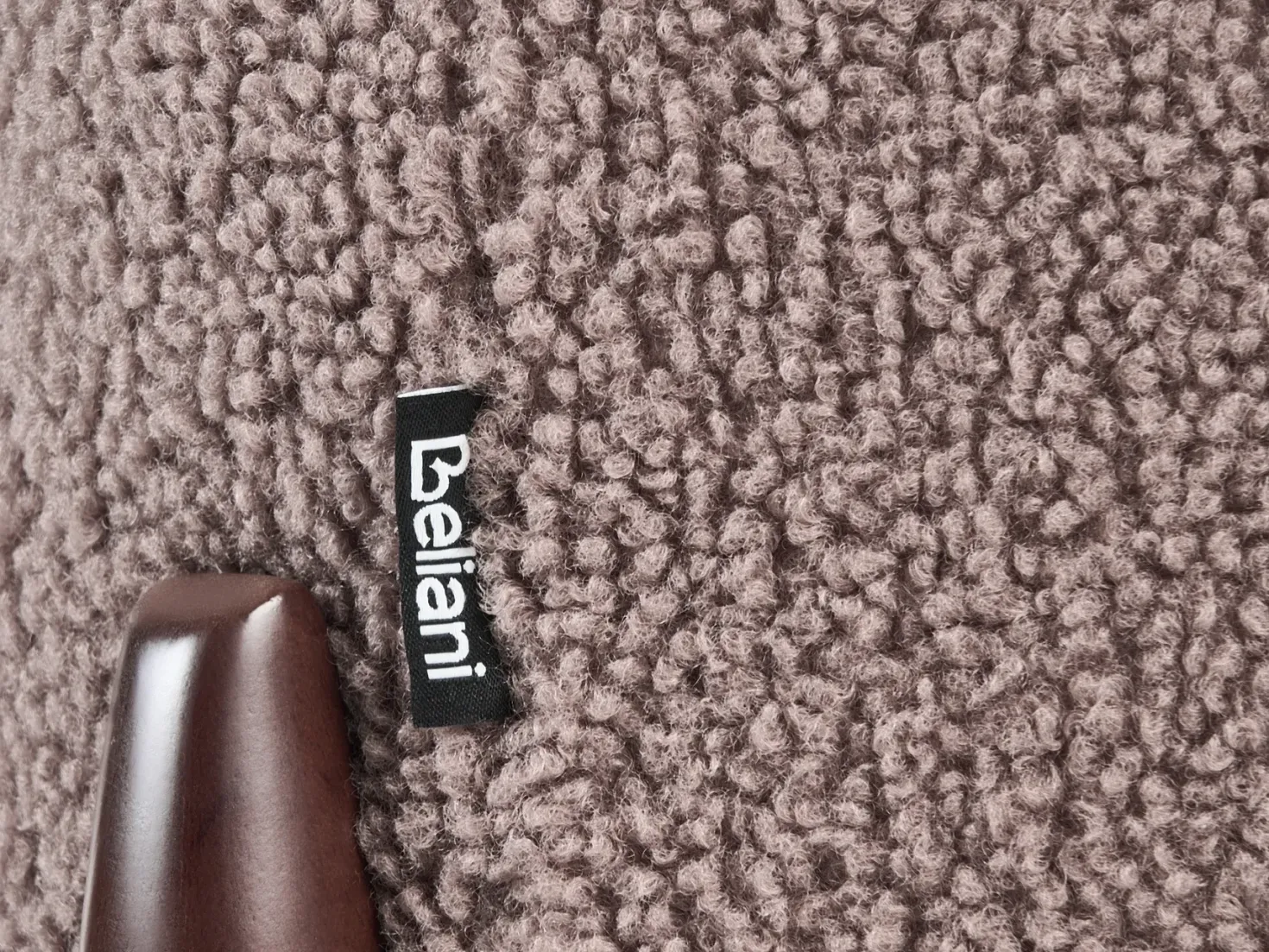Sofa 3 personers VINLIDEN Boucle Brun