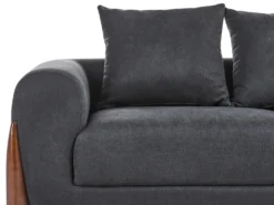 Sofa 3 personers VINLIDEN Sort