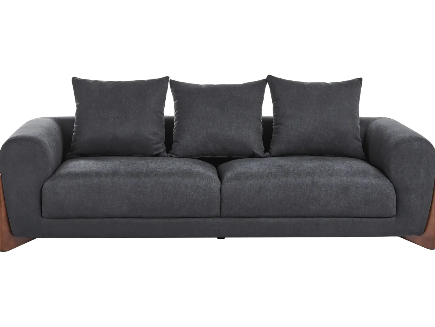Sofa 3 personers VINLIDEN Sort